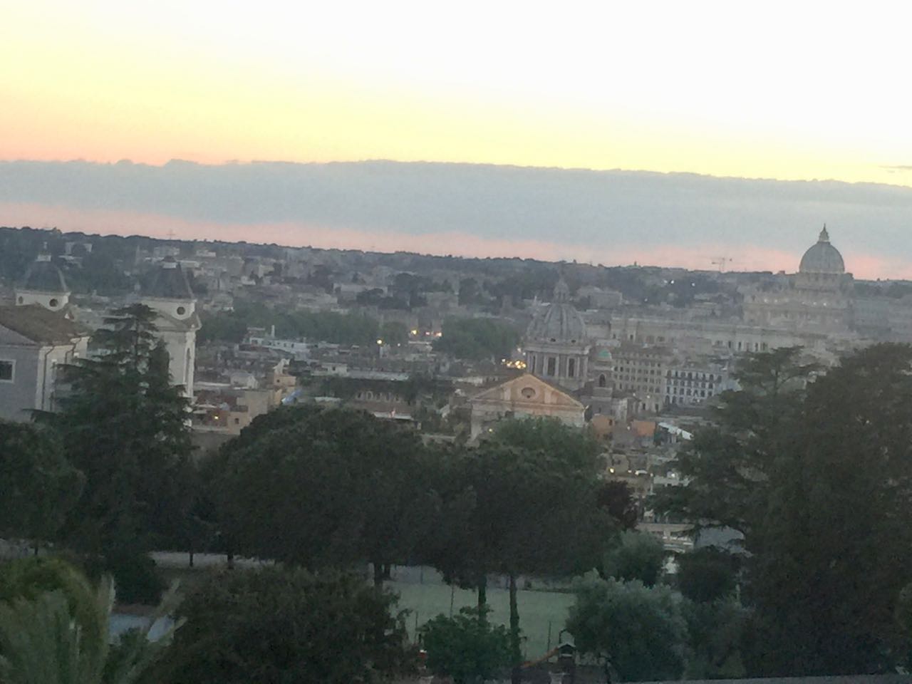 Sofitel Rome | View from Rooftop terrace