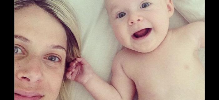 Molly Guy With 3-Month-Old Baby (Photo: Instagram)