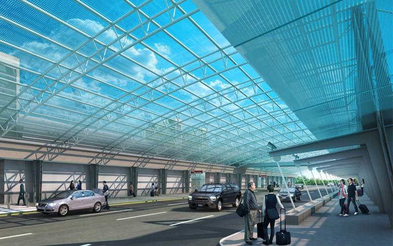 Semi-Transparent Canopy (Photo: Hartsfield-Jackson Atlanta International Airport)