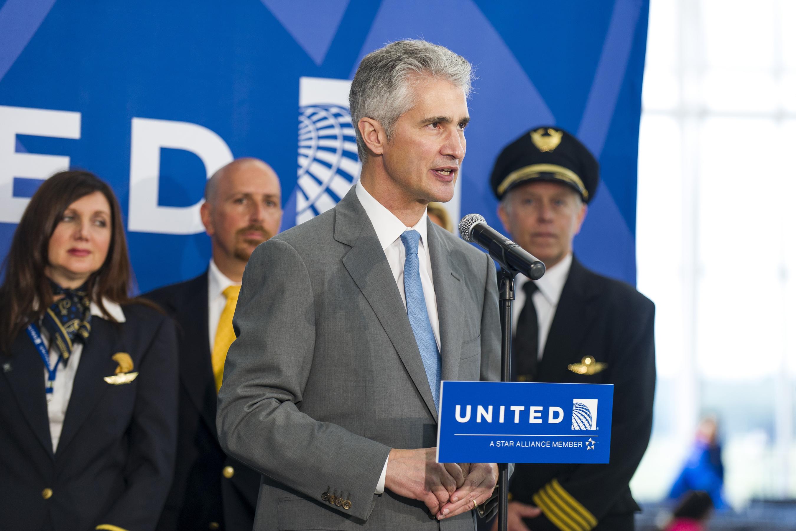 united CEO jeff smisek (photo: united airlines)