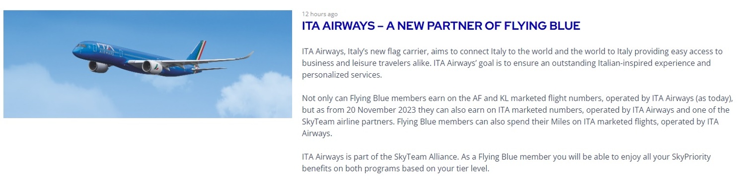 ITA Airways • Imagining the future