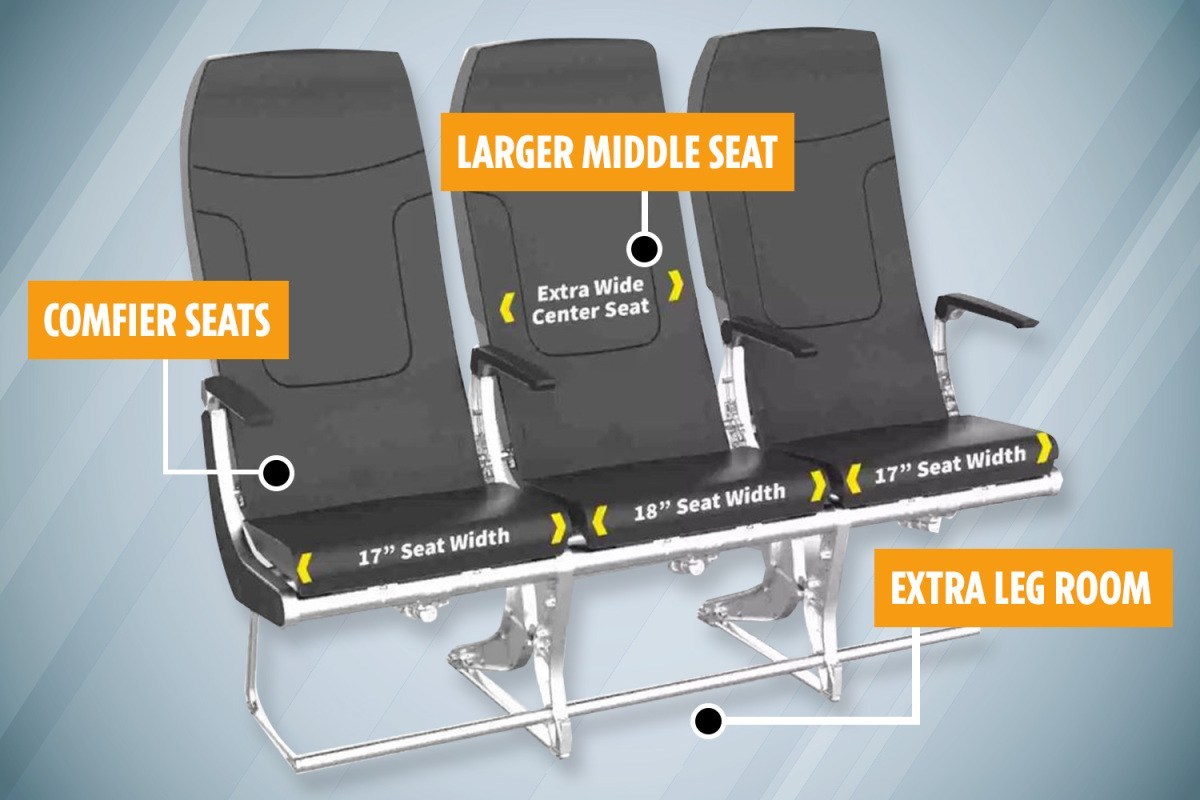 Spirit under seat dimensions discount