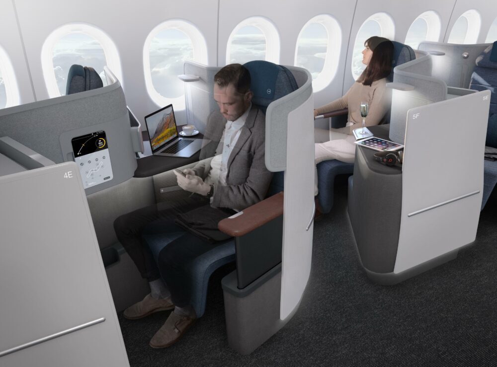 777 Boeing Lufthansa Premium Business Class 2