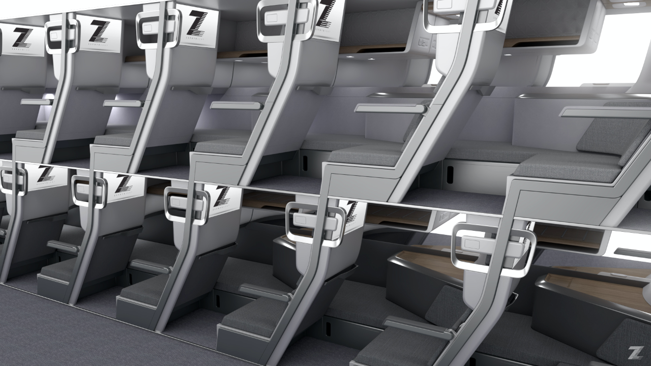 Zephyr Double Decker Seats
