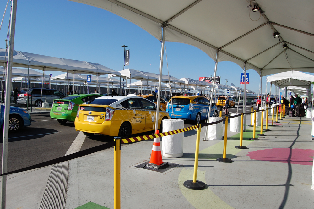 LAX taxis welcome back